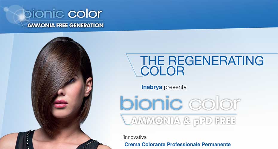 رنگ موی بدون آمونیاک اینبریا Inebrya Bionic Color